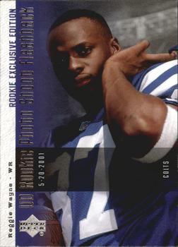 2006 Upper Deck - Rookie Exclusive Edition UD Rookie Photo Shoot Flashback #PSF-RW Reggie Wayne Front