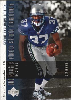 2006 Upper Deck - Rookie Exclusive Edition UD Rookie Photo Shoot Flashback #PSF-SA Shaun Alexander Front