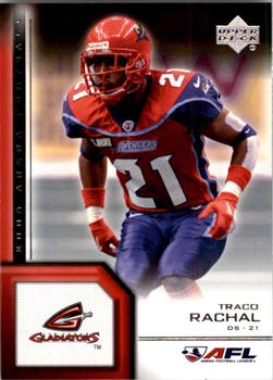 2006 Upper Deck AFL #89 Traco Rachal Front