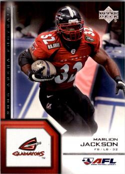 2006 Upper Deck AFL #95 Marlion Jackson Front