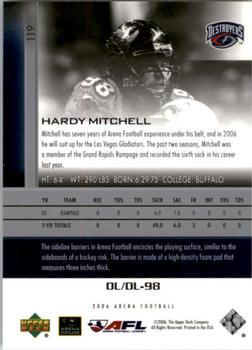 2006 Upper Deck AFL #119 Hardy Mitchell Back