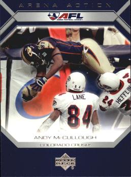 2006 Upper Deck AFL - Arena Action #AA4 Andy McCullough Front