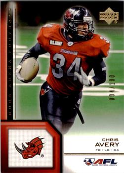 2006 Upper Deck AFL - Gold #80 Chris Avery Front
