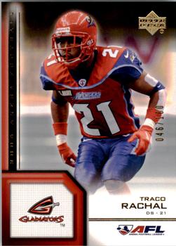 2006 Upper Deck AFL - Gold #89 Traco Rachal Front