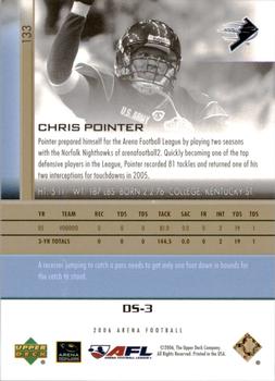 2006 Upper Deck AFL - Gold #133 Chris Pointer Back