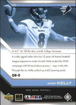 2006 Upper Deck AFL - League Leaders #LL2 Andy Kelly Back