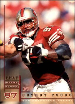 1998 Leaf Rookies & Stars #4 Bryant Young Front