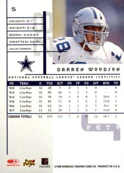 1998 Leaf Rookies & Stars #5 Darren Woodson Back