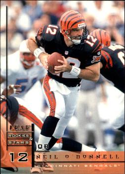 1998 Leaf Rookies & Stars #38 Neil O'Donnell Front