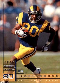 1998 Leaf Rookies & Stars #85 Isaac Bruce Front