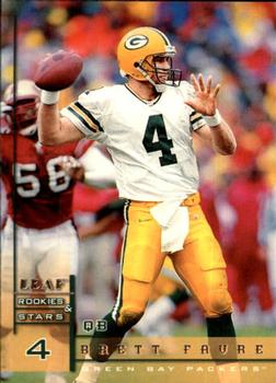 1998 Leaf Rookies & Stars #112 Brett Favre Front