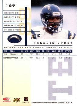 1998 Leaf Rookies & Stars #169 Freddie Jones Back