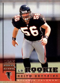 1998 Leaf Rookies & Stars #177 Keith Brooking Front