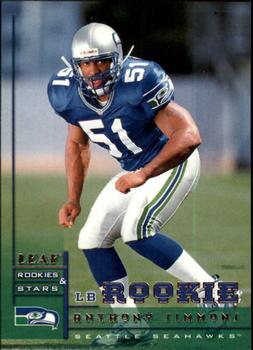 1998 Leaf Rookies & Stars #179 Anthony Simmons Front