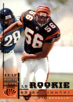 1998 Leaf Rookies & Stars #180 Brian Simmons Front