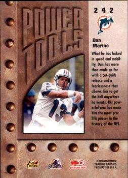 1998 Leaf Rookies & Stars #242 Dan Marino Back