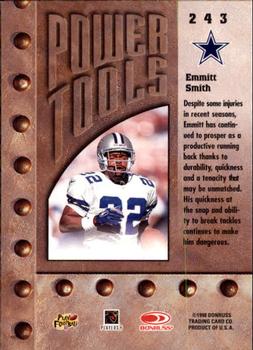 1998 Leaf Rookies & Stars #243 Emmitt Smith Back