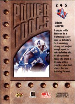 1998 Leaf Rookies & Stars #245 Eddie George Back