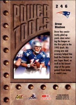 1998 Leaf Rookies & Stars #246 Drew Bledsoe Back