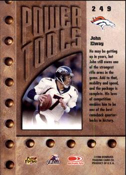 1998 Leaf Rookies & Stars #249 John Elway Back