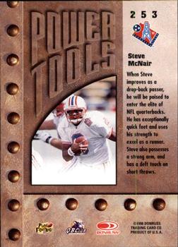 1998 Leaf Rookies & Stars #253 Steve McNair Back