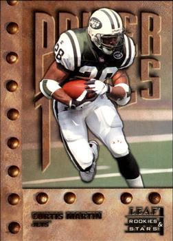 1998 Leaf Rookies & Stars #254 Curtis Martin Front