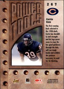1998 Leaf Rookies & Stars #267 Curtis Enis Back