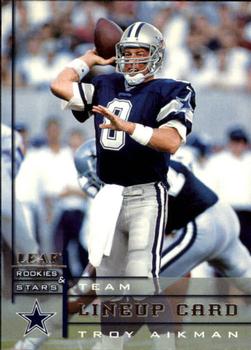 1998 Leaf Rookies & Stars #273 Troy Aikman Front