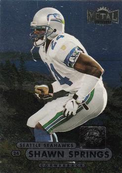 1998 Metal Universe #46 Shawn Springs Front