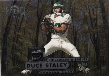 1998 Metal Universe #122 Duce Staley Front