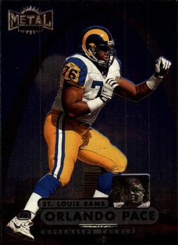 1998 Metal Universe #157 Orlando Pace Front