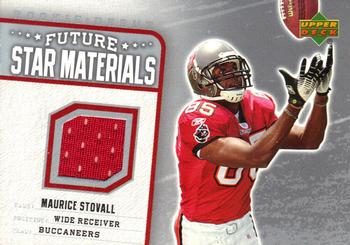 2006 Upper Deck Rookie Debut - Future Star Materials Silver #FSM-MS Maurice Stovall Front