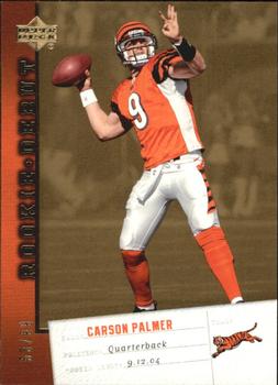 2006 Upper Deck Rookie Debut - Gold #19 Carson Palmer Front