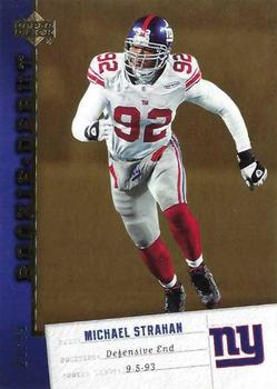 2006 Upper Deck Rookie Debut - Gold #66 Michael Strahan Front