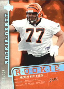 2006 Upper Deck Rookie Debut - Holofoil #121 Andrew Whitworth Front