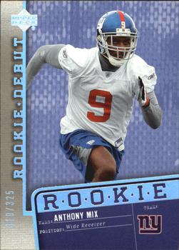 2006 Upper Deck Rookie Debut - Holofoil #164 Anthony Mix Front