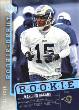 2006 Upper Deck Rookie Debut - Holofoil #188 Marques Hagans Front