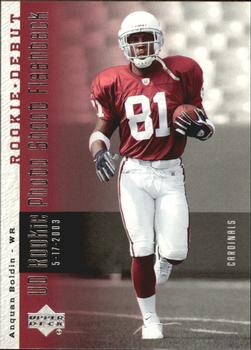 2006 Upper Deck Rookie Debut - Rookie Photo Shoot Flashback Silver #RPF5 Anquan Boldin Front
