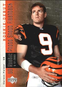 2006 Upper Deck Rookie Debut - Rookie Photo Shoot Flashback Silver #RPF15 Carson Palmer Front