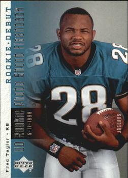 2006 Upper Deck Rookie Debut - Rookie Photo Shoot Flashback Silver #RPF43 Fred Taylor Front