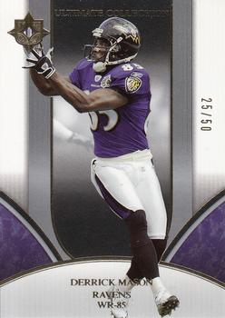 2006 Upper Deck Ultimate Collection - Gold #15 Derrick Mason Front