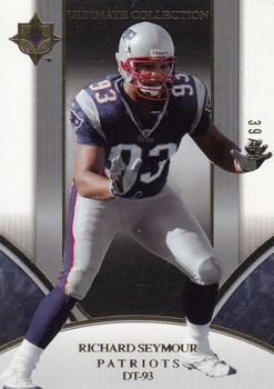 2006 Upper Deck Ultimate Collection - Gold #118 Richard Seymour Front