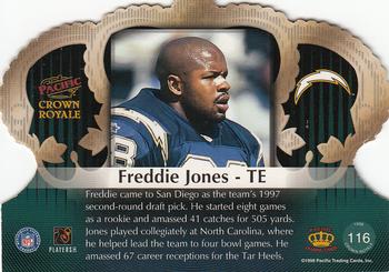 1998 Pacific Crown Royale #116 Freddie Jones Back