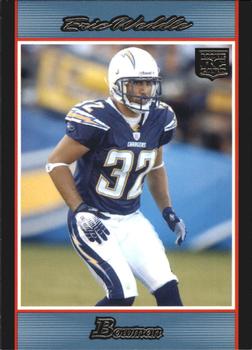 2007 Bowman - Blue #214 Eric Weddle Front