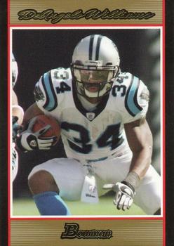 2007 Bowman - Gold #30 DeAngelo Williams Front
