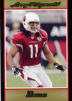 2007 Bowman - Gold #56 Larry Fitzgerald Front