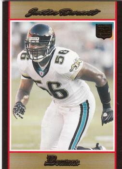 2007 Bowman - Gold #244 Justin Durant Front