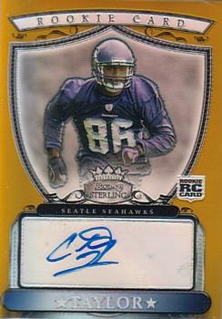 2007 Bowman Sterling - Gold Rookie Autographs #BSGA-CT Courtney Taylor Front