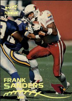 1998 Pacific Paramount #6 Frank Sanders Front
