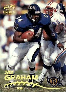 1998 Pacific Paramount #19 Jay Graham Front